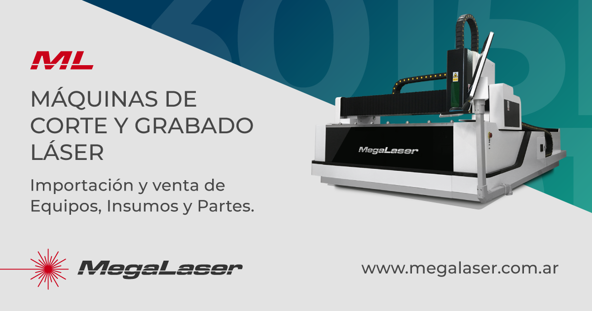 Megalaser®  Máquinas Pantógrafos Láser para Corte y Grabado